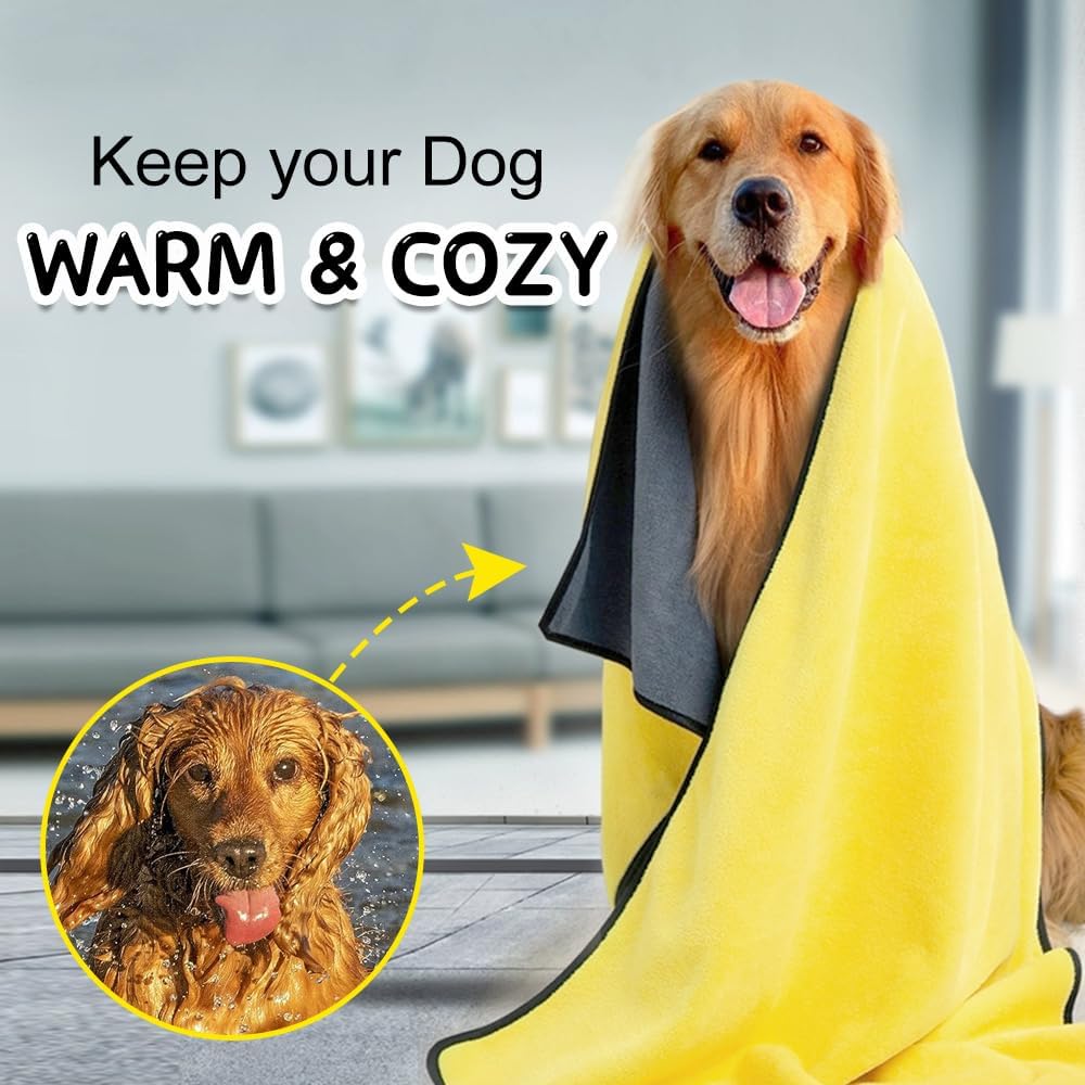 Super Absorbent Pet Grooming Dog Towel