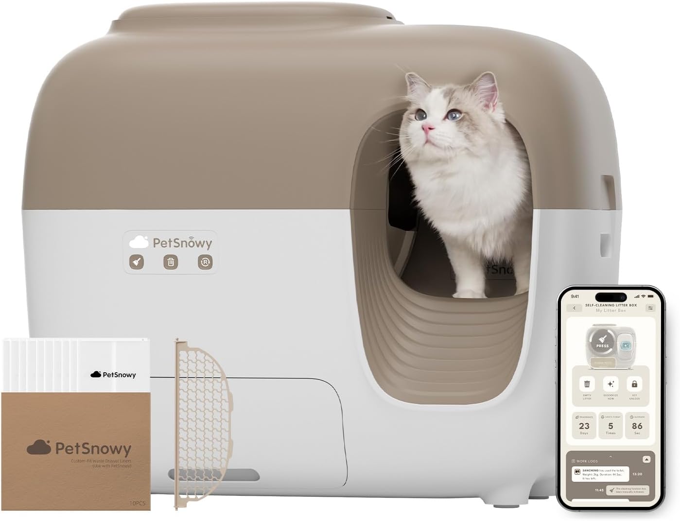 Self Cleaning Cat Litter Tray