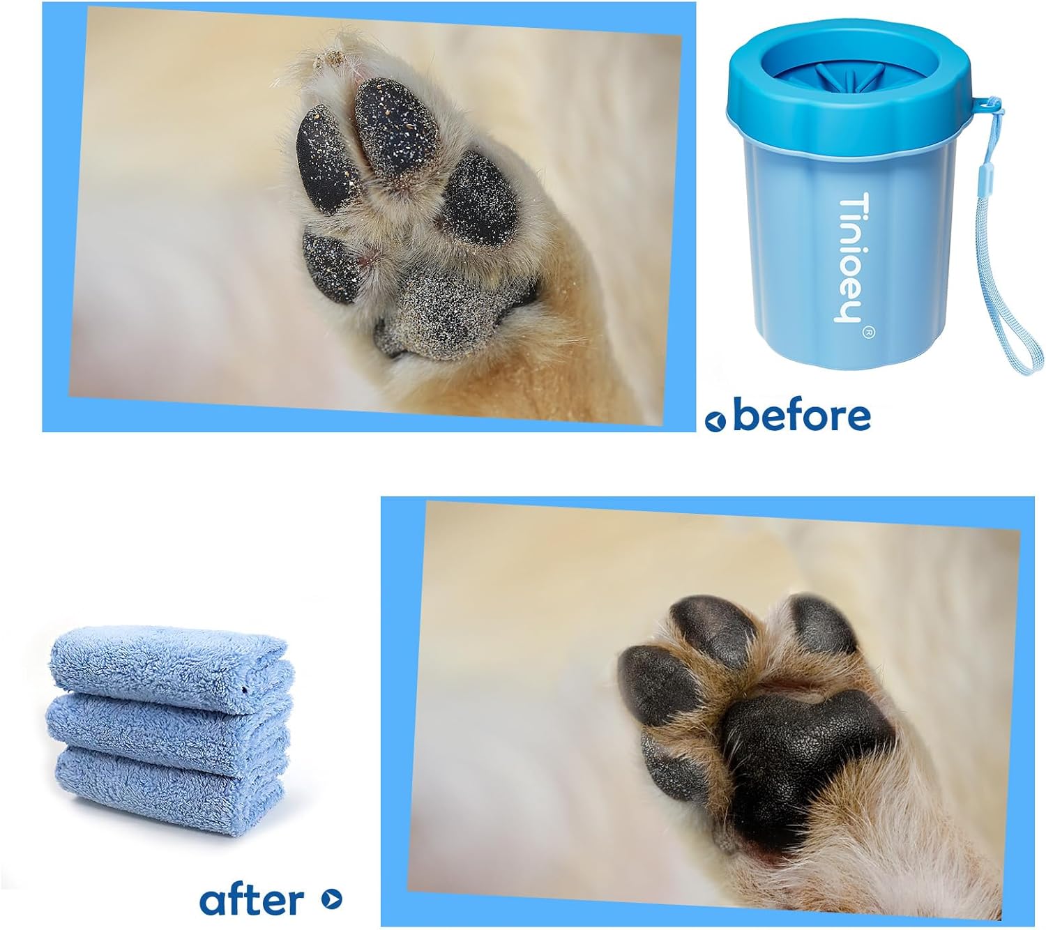 Dog Paw Cleaner for Dogs