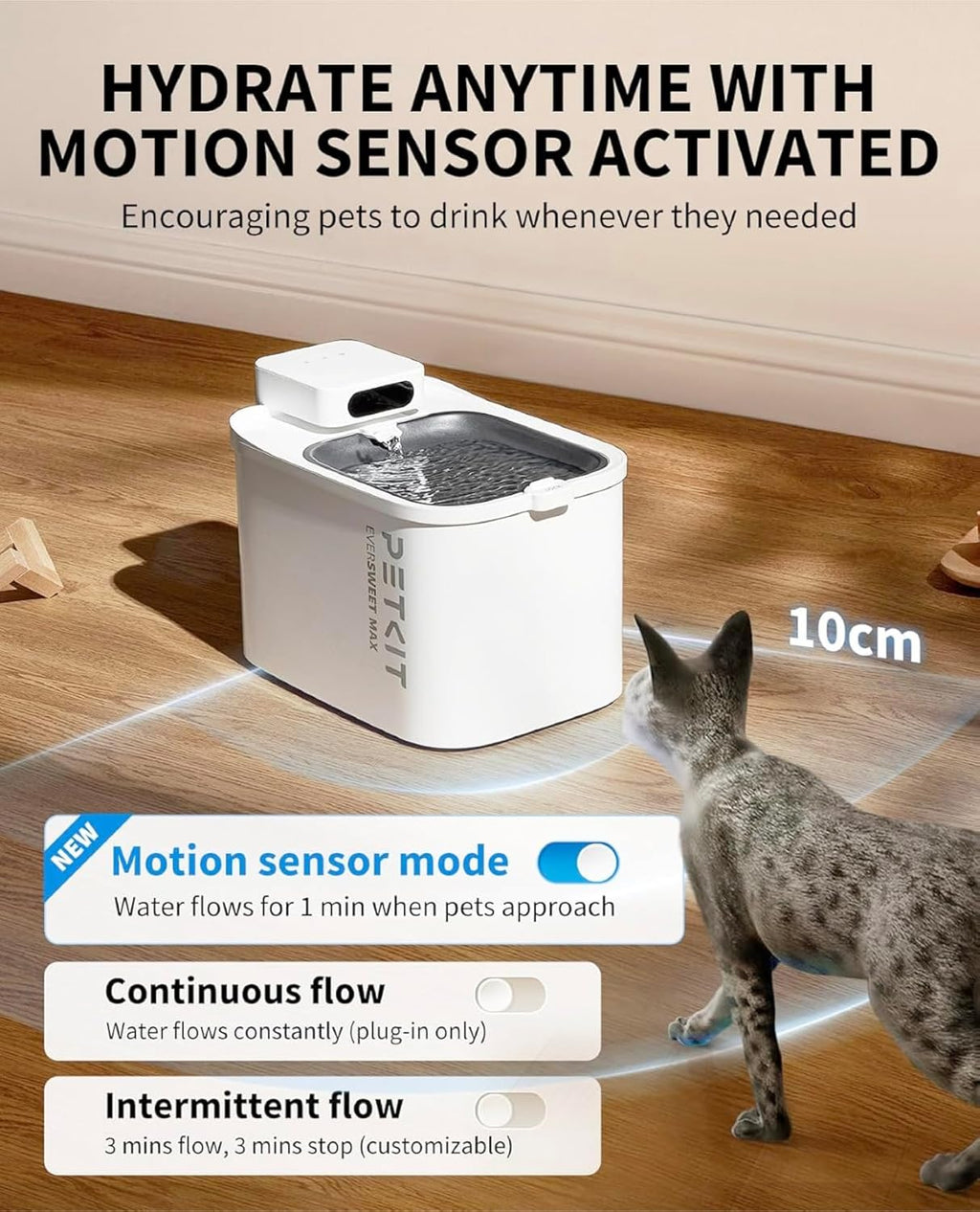 Wireless Cat Water Fountain