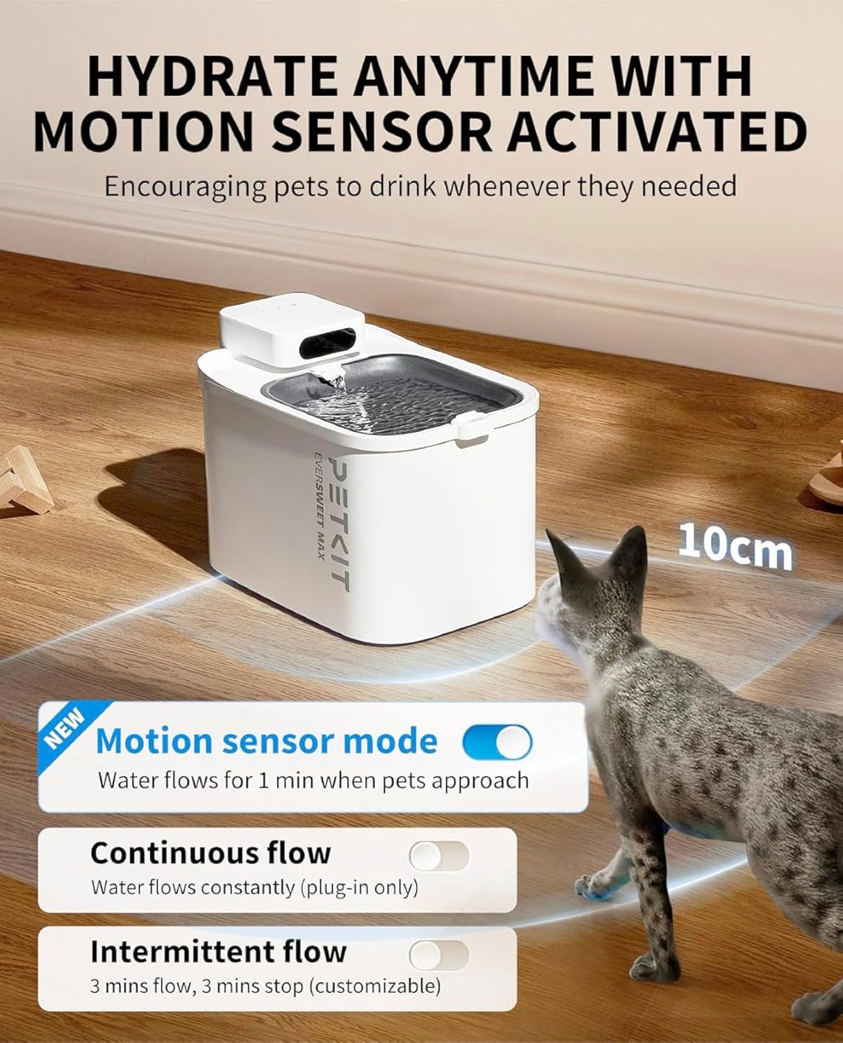 Wireless Cat Water Fountain